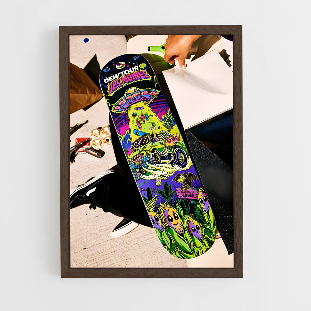 Poster Dew tour – affiche Skateboard (vue 5)
